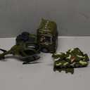 SpringFlower Toddler Boy Toys, 3 in 1 Large Army Truck Toy with Helicopter and Tank, Military Transport Truck Toy, Christmas Birthday Gifts for Kids 3 4 5 6 Years Old