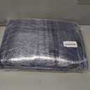 1 Pack Moving Blankets Heavy Duty 80"x72" Quilted Packing Blankets for Moving Furniture Padded Shipping Furniture Mover Blue