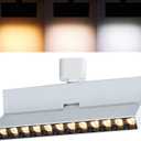 VANoopee 3-Color Dimmable LED Track Lighting Heads H Type Bright Track Light Heads Modern Ceiling Spotlight Fixtures for Kitchen Wall Art Shop, 3000K 4000K 5000K, Flicker Free 30 CRI90+ White 12W