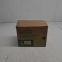 ECOLipak 100% Compostable 5 Compartment Plates, 125 Pack Disposable Paper Plates, Heavy-Duty Biodegradable Sugarcane Plates, Eco-Friendly School Lunch Trays 