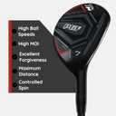 PGF Gold Tour Precision Hybrid Golf Club [RH] 4# PW], 21 Degrees