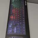 CHONCHOW 87 Keys TKL Gaming Keyboard and Mouse Combo, Wired LED Rainbow Backlit Keyboard 800-3200 DPI RGB Mouse, Gaming for PS4 Xbox PC Laptop Mac