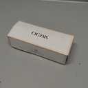 OEAK Womens Wireless Jelly Bras Scalloped Push Up No Underwire Bralette Supportive Tshirt Bra Seamless Comfortable Bras (XX-Large, Black)