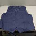 Cloudstyle Mens Stylish 3 Piece Dress Suit Classic Fit Wedding Formal Jacket & Vest & Pants (XX-Large, Navy)