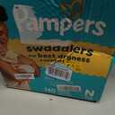 Pampers Swaddlers Diapers, Size 0 (up to 10 lbs), 140 Count, Absorbent, Keeps Baby Dry and Comfortable, Skin Safe Disposable Baby Diaper 