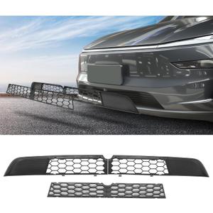 Front Grill for Tesla Model Y 2025 2026 Juniper Mesh Grille Grid Inserts Air Inlet Vent Grille Cover Replacement With Insect Protection Accessories (Not fit 2026 Standard & Performance)