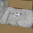 Teddy Bear Dog Bed with Arms,Teddy Bear Bed for Dogs,Cozy Fluffy Washable Cuddler Bed with Anti-Slip Bottom,Puppy Bed for Indoor Cats & Small Dogs (Gray, M)