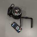 Party Disco Ball Dj Dance Lights Disco Strobe Rave Sound Activated Projector Effect Stage Light Remote Control for Birthday Xmas Wedding Bar Kids Christmas Glow Party