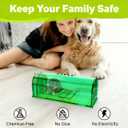 Product Image 2 Pack Humane Mouse Traps, Reusable Mice Trap, Live Rat Cage Chipmunk Trap Indoor Outdoor for Home(Green)