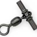 BLUEWING 3-Way Fishing Swivels 73,84,88,309 lbs T-Turn Fish Tackle with Rolling & Double Barrel for Rigs for Freshwater and Saltwater