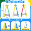 A-Shape Swimming Kickboard 3 Pack, PEP Foam Pool Training Aid with Handles One Size Fits All Family Swim Float Board for Beginner Leg Strength & Swim Lessons