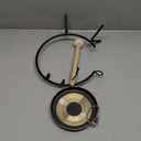 Arborea Mini Chau Gong 6" Includes Stand & Mallet - Desktop Gong for Sound Healing & Home/Office