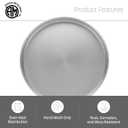 American METALCRAFT, Inc. A80142 Straight-Sided Pan, Aluminum, 14' Dia., 2' H, 72 Quarts