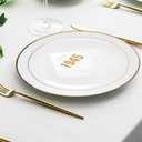 SharkBliss Vintage 1945 80th Birthday Cocktail Napkins, 100 Pack Gold Vintage 1945 Disposable Paper Beverage Cocktail Napkins for His Her Eighty 80th Birthday Party, 2-Ply, 5x5" (1945 Gold)