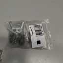 4Pcs Desk Chair Replacement Wheels Metal Casters for Office Furniture Easy Install and Compatible with All Floor Types for Cabinets and Appliances