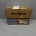 SYNCFUN Collapsible Wagon Cart Foldable 300lbs, Portable Rolling Shopping Carts on Wheels, Folding Sport Beach Wagons All Terrain, Heavy Duty Garden Utility Cart for Groceries Fishing, Blue