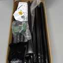 6 Pack 5Ft String Light Poles,Light Poles for Outside String Lights,Outdoor Light Poles with Fork,Metal Pole Stand for Patio,Backyard,Deck