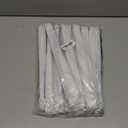 QIRMIZI 10PCS Boots on The Ground Line Dancing Fan - Large Folding Hand Rave Fan for Chinese Kung Fu, Dance, Music Festivals, Carnivals, Weddings, EDM Events, Parties & Decorations, White