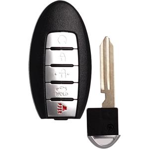 SUPALAND Remote Key Fob Replacement Fits for Nissan Altima Maxima 2016 2017 2018 Infiniti Q50 Q60 Push Start Button Smart Proximity Keyless Entry Remote Control KR5S180144014 S180144310 5 Buttons