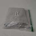 RYB HOME 100% Blackout Door Window Curtains, Natural Linen Blended Privacy Thermal Insulated Room Darkening Door Window Shades/Blinds, W26 x L80 inch, 1 Panel