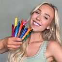 BIC Gelocity Quick Dry Ocean Themed Gel Pen Set with Fast-Drying Ink and Retractable Design, 16-Count in Assorted Ink