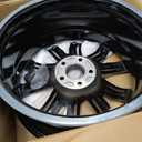Alloy Wheel, Black Widow 17x7.5 5x108 ET40 CB63.4 Black Machined, Stock