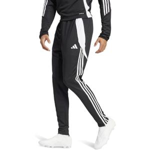 adidas Men's Tiro 24 Soccer Tracksuit Pants (Medium, Black/White)