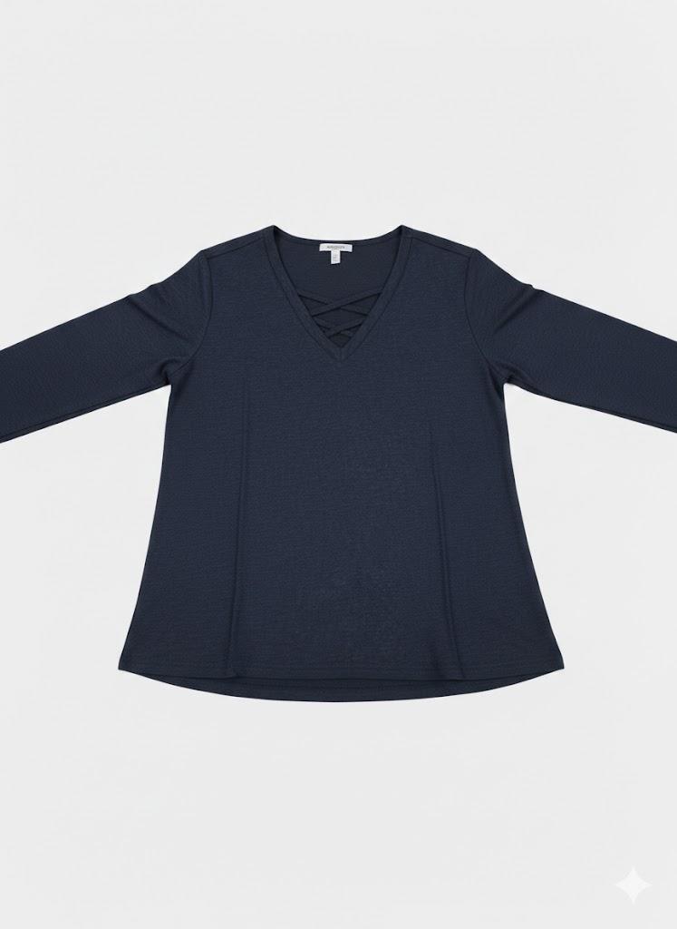 Anrabess Women's Clothes Navy Blue