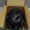 Retrospec Lennon Adult Bike Helmet with LED Safety Light Adjustable Dial & Removable Visor - Adjustable Bicycle Cycling Helmet for Men & Women (One Size, Matte Black)