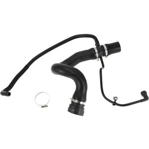 Radiator Hose Engine Coolant Water Hose No.LR029140/LR022622/LR025953 for Land Rover Range Rover Mk3 2006-2012 Rubber Black Good Sealing