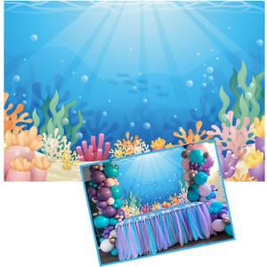 7x5ft Under The Sea Backdrop Colorful Reefs and Algae Decoration Underwater World Backdrops Sun Ray Ocean Photography Background Baby Kids Sea Theme Party Cake Table Banner 7x5ft Under The Sea Backdrop Colorful Reefs and Algae Decoration Underwater World Backdrops Sun Ray Ocean Photography Background Baby Kids Sea Theme Party Cake Table Banner