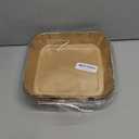 Air Fryer Liners Disposable,125Pcs 8Inch Airfryer Liners with Air Fryer Cheat Sheet Cooking Guide Booklet, Non-Stick Parchment Paper Square, Air Fryer Cookbooks Recipes