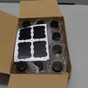 Glass Bottles with Lids and Funnels, 12 Pack 2oz Mini Tavel Bottles-Leakproof Boston Round Glass Bottles for Diy Essential Oils, Perfumes, Cosmetics-Travel Essential