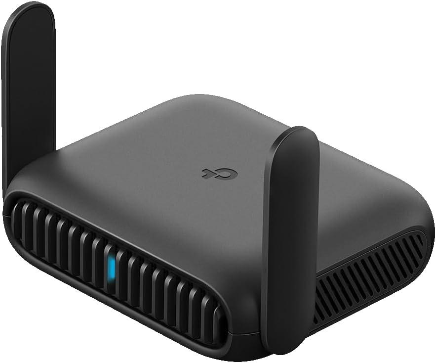 TP-Link Roam 6 AX1500 Portable Wi-Fi 6 Travel Router Dual-Band | Easy Public WiFi Sharing | Hotel/RV/Travel Approved | Phone WiFi Tether | USB C 3.0 | Multi-Mode | OpenVPN, WireGuard | TL-WR1512X