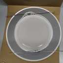 HALO 70PS Recessed Light Trim with Frosted Albalite Lens, White, 6 in.