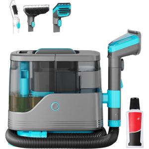 NEWBULIG Carpet and Upholstery Cleaner Machine Portable Carpet Shampooer
