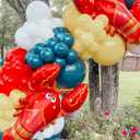 8Pcs Giant Crawfish Crab Foil Balloons/Crawfish Boil Party Supplies/Beer Balloons for Lobster Lovers Party Decorations/Seafood Boil Party Supplies/Marine Animal Balloons/Summer Sea Pool Party Favors