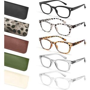 BLS BLUES Reading Glasses for Women, Blue Light Blocking, Vintage Computer Eyewear +1.5