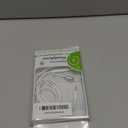 ibrain Air Tube Headphones Air Tube Earbuds Airtube Headset with Microphone & Volume Control Airtube Headphones for a Safe and Healthy Listening (White)