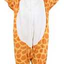 CHPIEPAJMAL Kids Animal Onesie Pajamas Cosplay Costume Halloween Sleepwear 6-8Y