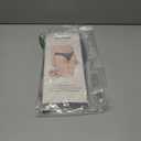 voenxe Seamless Thong for Women,No Show Lace Underwear,Ladies Cotton Blend Breathable Panties,Comfort Soft Undie,Tanga,5-Pack (Large, Black)