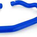 Mishimoto MMHOSE-F2D-05MBL Mono Beam Radiator Hose Kit Fits Ford 6.0 Powerstroke 2005-2007 Blue