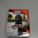 Weber Premium 22Inch Charcoal Grill Cover, Black UVResistant, Breathable & WaterResistant Polyester, Secure Strap Fit, Fits 22" Weber Kettle Grills, Fade-Resistent