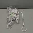 Mr. Pen- Space Saving Hangers for Clothes, 16 pcs, White, Plastic Multi Clothes Hangers Space Saving, 5 Slots, 360 Rotating Hooks