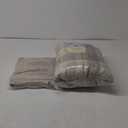 MaiRve Plaid Queen Comforter Sets, Khaki Green Grid Farmhouse Bedding Set Bed in A Bag, Classic Checkered Comforter Sets with Fitted & Flat Sheet, Pillowcases & Shams 90"x90"