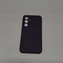 Varikke Compatible with Samsung Galaxy S25 Case, Liquid Silicone Upgrade [Camera Protection] [Anti-Scratch Microfiber Lining] Slim Soft Touch Gel Rubber Full Body Protective Phone Case, Dark Purple