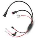 Upgrade 010-12676-40 Replace for Garmin All-in-One Power Cable For Used with Summit Ice Fishing Shuttle Compatible with Panoptix LiveScope System Panoptix PS22 transducer ECHOMAP Chartplotter