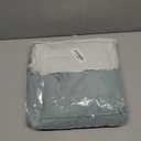 Muslin Crib Sheets for Boys Girls, 100% Cotton Fitted Crib Sheet 2 Pack for Standard Crib and Toddler Mattress, Breathable Soft Baby Sheet 28x52x8in Gradient Green