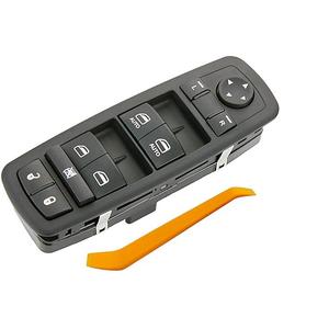 ZAPOSTS 3+9 Metal Pins Check Required.Power Window Switch fits for 20122015 Dodge Grand Caravan,Chrysler Town &Country.1315 Ram 1500 2500 3500 Driver Side Control switches OE:68110866AB(Green Led)