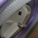 Portable Foldable Mini Washing Machine 11L  Travel & Dorm Washer for Baby Clothes, Underwear & Delicates  Compact, Quiet & Eco-Friendly  Purple